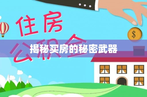 安福揭秘买房的秘密武器